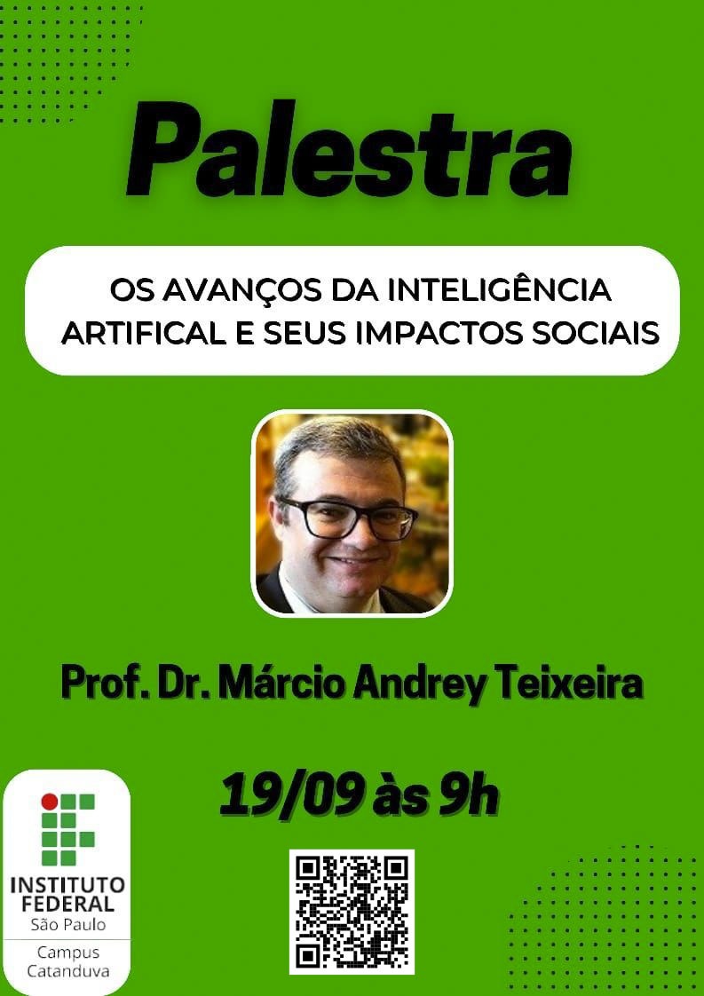 Banner Palestra Prof. Márcio