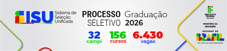 Vestibular IFSP 2026 - Sisu